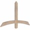 Ekena Millwork Bellingham Smooth Timber Gable Bracket, Douglas Fir, 48"W x 28"H x 1 1/2"D x 3 1/2"F, 14/12 Pitch GBW048X28X0204BEL00SDF - alternate 3